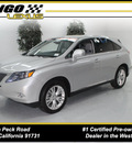 lexus rx 450h 2010 gray suv hybrid 6 cylinders front wheel drive automatic 91731