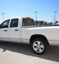 dodge ram 1500 2004 white pickup truck 8 cylinders rear wheel drive automatic 76011