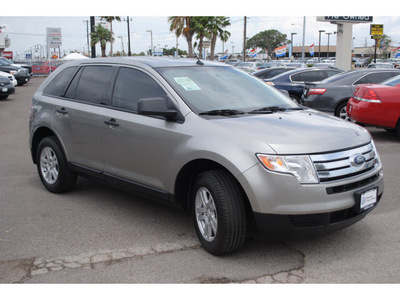 ford edge 2008 lt  gray suv se gasoline 6 cylinders front wheel drive automatic 78411