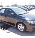 toyota corolla 2013 black sedan gasoline 4 cylinders front wheel drive automatic 77074