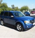 ford escape 2009 blue suv xlt gasoline 6 cylinders front wheel drive automatic 76049