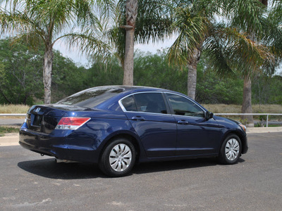 honda accord 2009 blue sedan lx gasoline 4 cylinders front wheel drive 5 speed automatic 78550