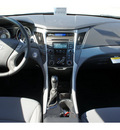hyundai sonata 2013 silver sedan se gasoline 4 cylinders front wheel drive automatic 77094