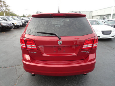 dodge journey 2010 dk  red suv sxt gasoline 6 cylinders front wheel drive automatic 60443