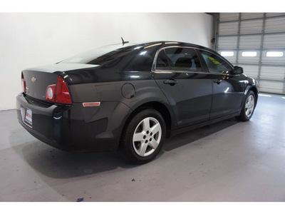 chevrolet malibu 2008 black sedan ls gasoline 4 cylinders front wheel drive 4 speed automatic 77471