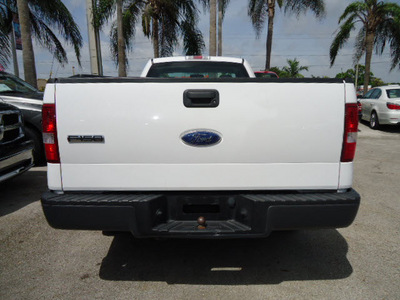 ford f 150 2008 white pickup truck xl gasoline 6 cylinders 2 wheel drive automatic 33157
