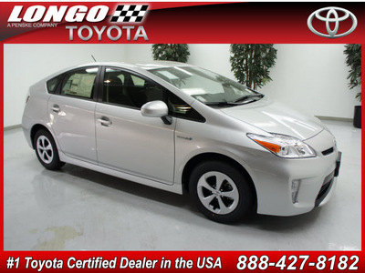 toyota prius 2012 silver three hybrid 4 cylinders front wheel drive not specified 91731