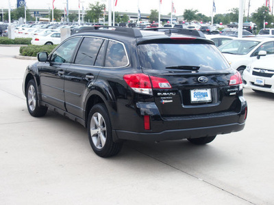 subaru outback 2013 black wagon 2 5i limited gasoline 4 cylinders all whee drive automatic 77090