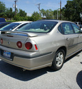 chevrolet impala 2003 gold sedan ls gasoline 6 cylinders front wheel drive automatic 75062