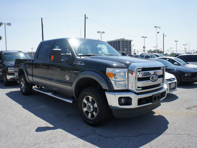 ford f 250 super duty 2011 black lariat 8 cylinders automatic 75062