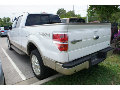 ford f 150 2010 white king ranch flex fuel 8 cylinders 4 wheel drive automatic 78729