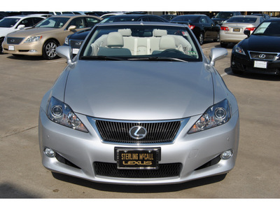 lexus is 350c 2010 gray gasoline 6 cylinders rear wheel drive automatic with overdrive 77074