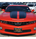 chevrolet camaro 2010 orange coupe ss gasoline 8 cylinders rear wheel drive 6 speed manual 77074