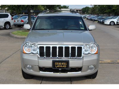 jeep grand cherokee 2008 silver suv overland gasoline 8 cylinders 4 wheel drive automatic with overdrive 77074