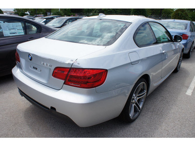 bmw 328i 2013 silver coupe gasoline 6 cylinders rear wheel drive automatic 78729