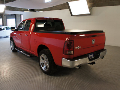 dodge ram 1500 2010 red pickup truck st lone star gasoline 8 cylinders 2 wheel drive automatic 75219