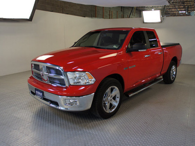 dodge ram 1500 2010 red pickup truck st lone star gasoline 8 cylinders 2 wheel drive automatic 75219