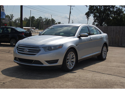 ford taurus 2013 silver sedan limited gasoline 6 cylinders front wheel drive automatic with overdrive 77662