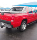 chevrolet avalanche 2005 red lt flex fuel 8 cylinders rear wheel drive automatic 76234
