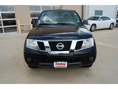 nissan frontier 2012 black sv v6 gasoline 6 cylinders 2 wheel drive automatic with overdrive 77656