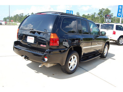 gmc envoy 2007 black suv slt gasoline 6 cylinders rear wheel drive automatic with overdrive 77656