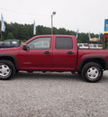 chevrolet colorado 2005 dk  red gasoline 5 cylinders 4 wheel drive automatic 27569