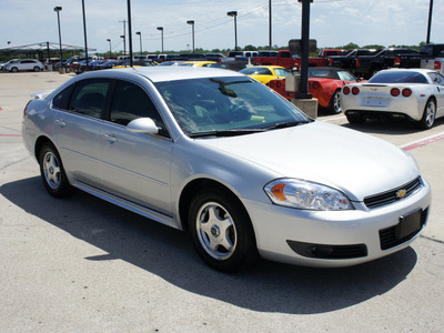 chevrolet impala 2009 silver sedan lt flex fuel 6 cylinders front wheel drive automatic 76087