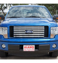 ford f 150 2011 blue xlt flex fuel 6 cylinders 2 wheel drive automatic 78232