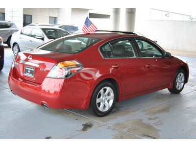 nissan altima 2009 dk  red sedan 2 5 s gasoline 4 cylinders front wheel drive automatic with overdrive 77477