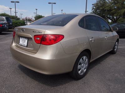 hyundai elantra 2008 beige sedan gls gasoline 4 cylinders front wheel drive automatic 75075