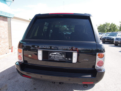 land rover range rover 2003 black suv hse gasoline 8 cylinders all whee drive automatic 75057