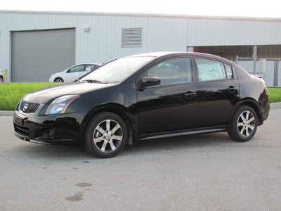 nissan sentra 2012 black sedan special edition gasoline 4 cylinders front wheel drive automatic 33884