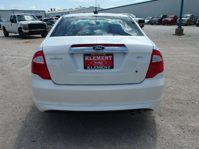 ford fusion 2012 white sedan sel gasoline 4 cylinders front wheel drive automatic 76234
