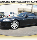 jaguar xk series 2007 black xk gasoline 8 cylinders rear wheel drive automatic 77546