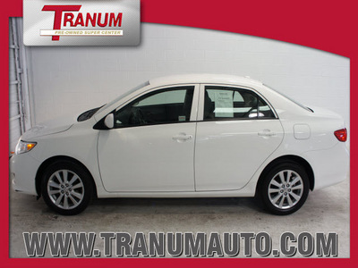 toyota corolla 2010 white sedan gasoline 4 cylinders front wheel drive automatic 76502