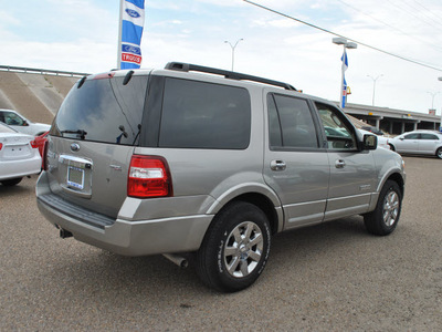 ford expedition 2008 lt  gray suv xlt gasoline 8 cylinders 2 wheel drive automatic with overdrive 78523