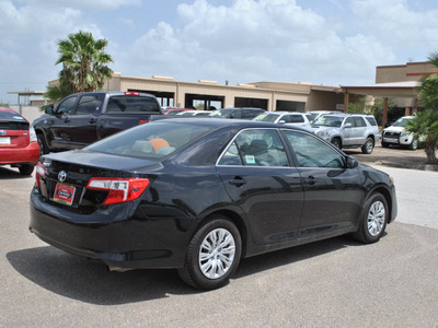 toyota camry 2012 black sedan l gasoline 4 cylinders front wheel drive automatic 78550