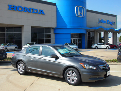 honda accord 2012 dk  gray sedan se gasoline 4 cylinders front wheel drive 5 speed automatic 77065