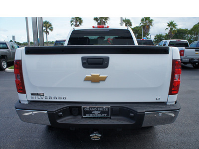 chevrolet silverado 1500 2012 white pickup truck lt flex fuel 8 cylinders 2 wheel drive automatic 33177