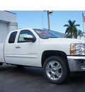 chevrolet silverado 1500 2012 white pickup truck lt flex fuel 8 cylinders 2 wheel drive automatic 33177