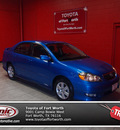 toyota corolla 2008 lt  blue sedan s gasoline 4 cylinders front wheel drive automatic with overdrive 76116