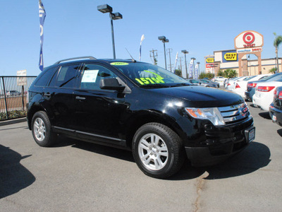 ford edge 2007 black suv se gasoline 6 cylinders front wheel drive automatic 91010