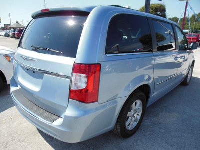 chrysler town and country 2012 lt  blue van touring flex fuel 6 cylinders front wheel drive automatic 34731