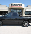 dodge ram 1500 2008 black pickup truck slt gasoline 8 cylinders rear wheel drive automatic 76011