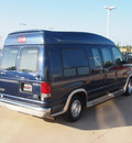 ford econoline e150 2003 dark blue van 8 cylinders sohc automatic 76049