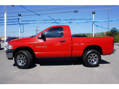 dodge ram 1500 2003 red pickup truck gasoline 8 cylinders 4 wheel drive automatic 78654