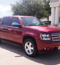 chevrolet avalanche 2009 dk  red suv lt gasoline 8 cylinders 2 wheel drive shiftable automatic 77566