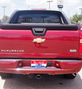 chevrolet avalanche 2009 dk  red suv lt gasoline 8 cylinders 2 wheel drive shiftable automatic 77566