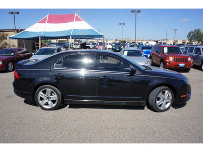 ford fusion 2011 black sedan sport gasoline 6 cylinders front wheel drive automatic 78539
