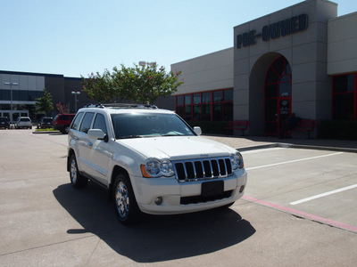 jeep grand cherokee 2010 white suv limited gasoline 8 cylinders 4 wheel drive 5 speed automatic 75093